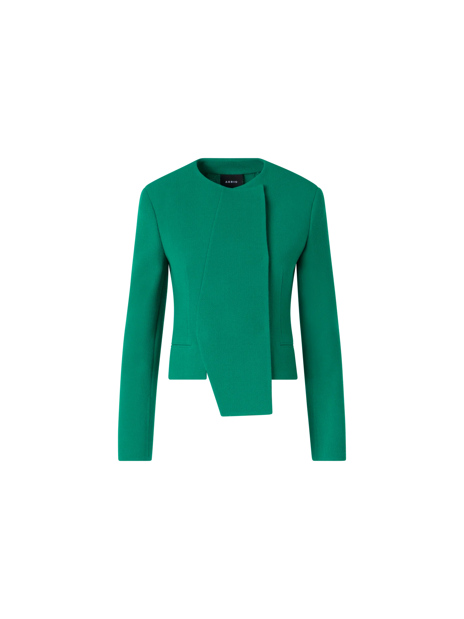 Hemilio Short Jacket in Wool Double-Face