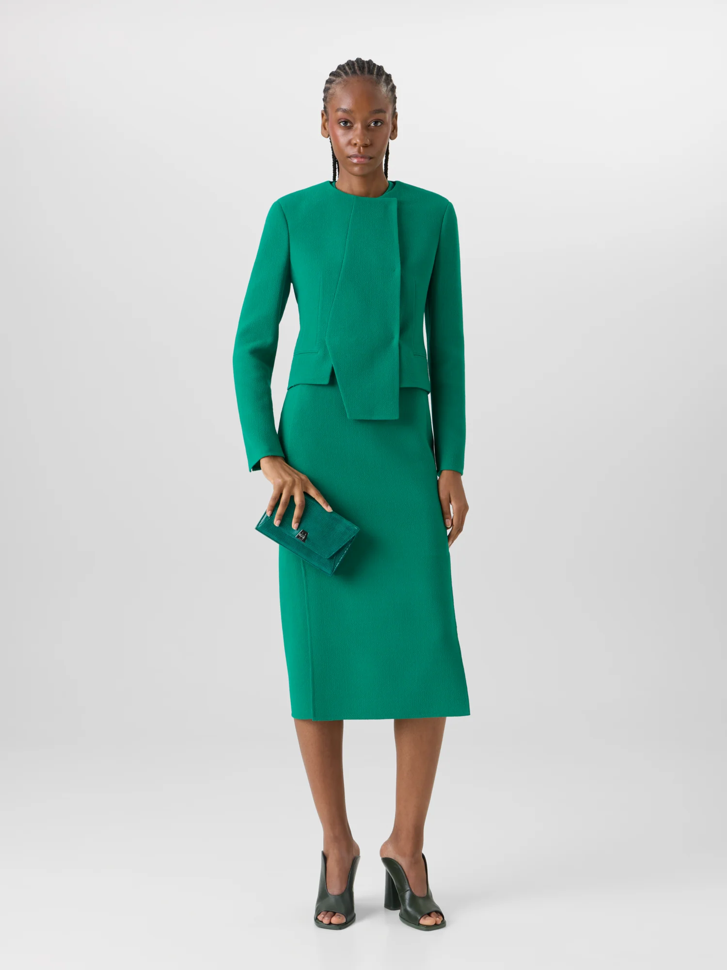 Hemilio Short Jacket in Wool Double-Face - Image 2