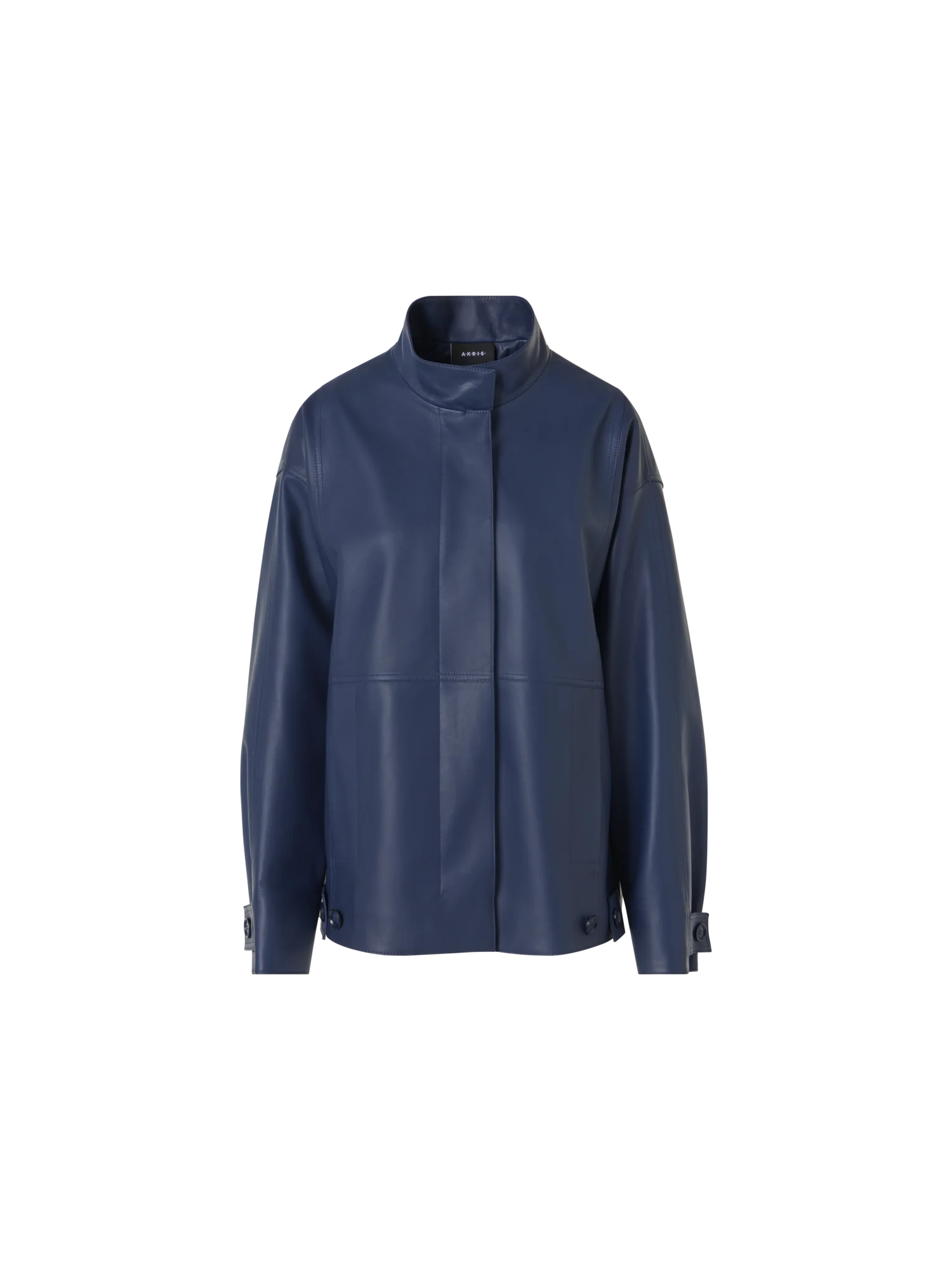 Huma Jacket in Lacquered Leather