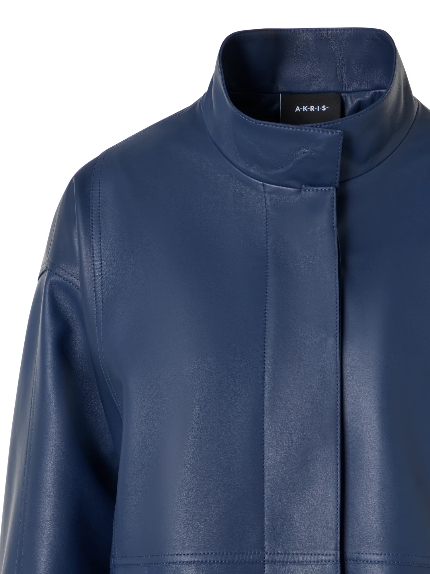 Huma Jacket in Lacquered Leather - Image 3