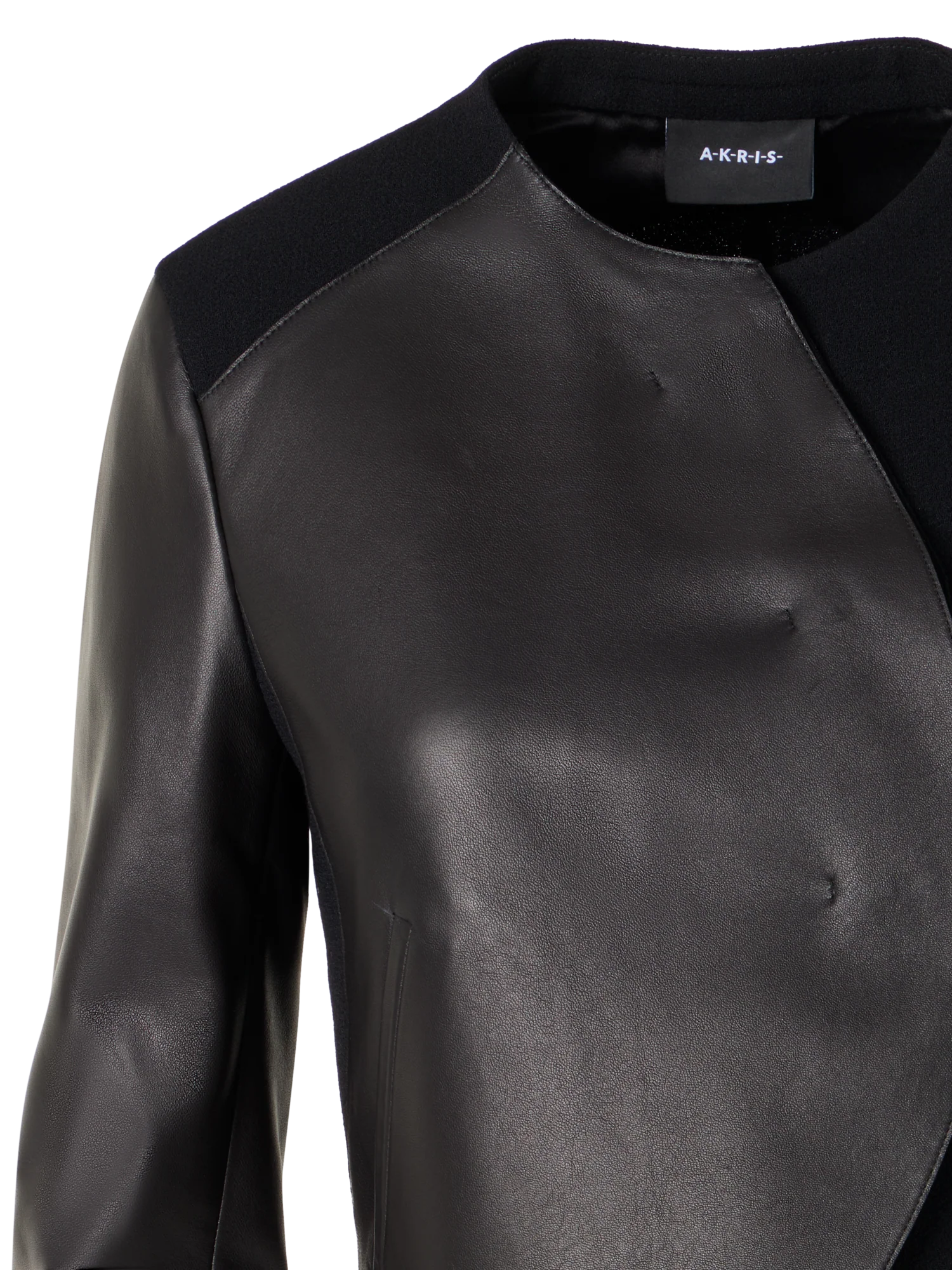Hynora Jacket in Wool-Crêpe Double-Face - Image 3