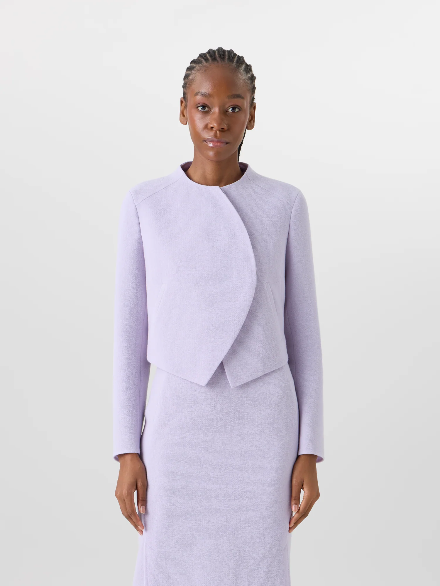 Hynora Jacket in Wool-Crêpe Double-Face - Image 2