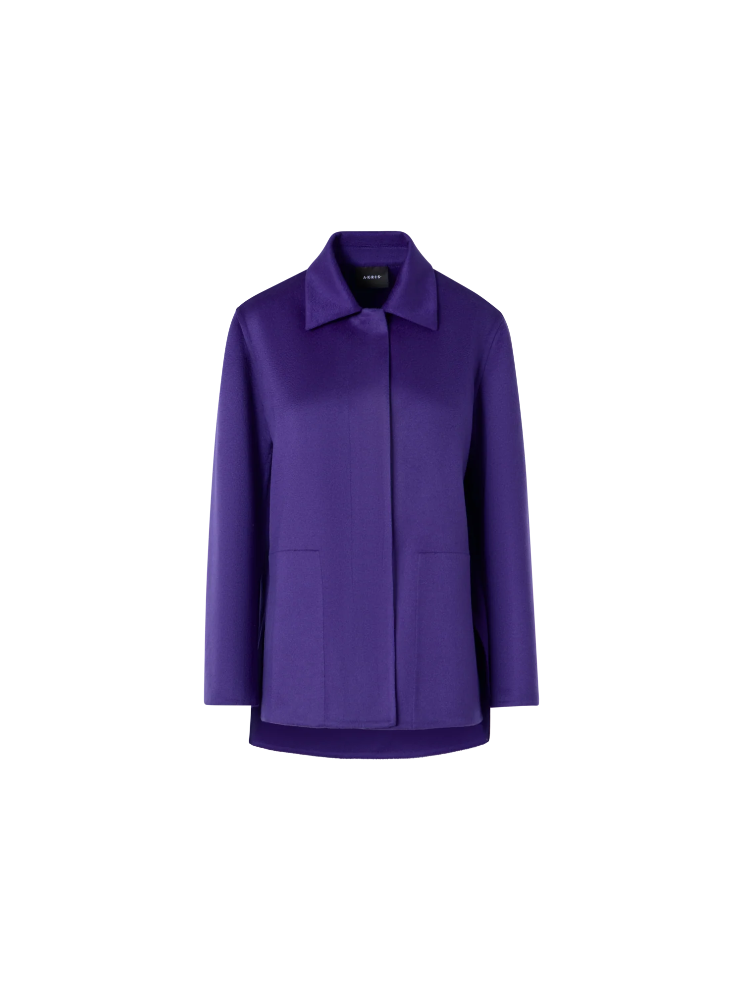 Laars Long Jacket in Cashmere Double-Face