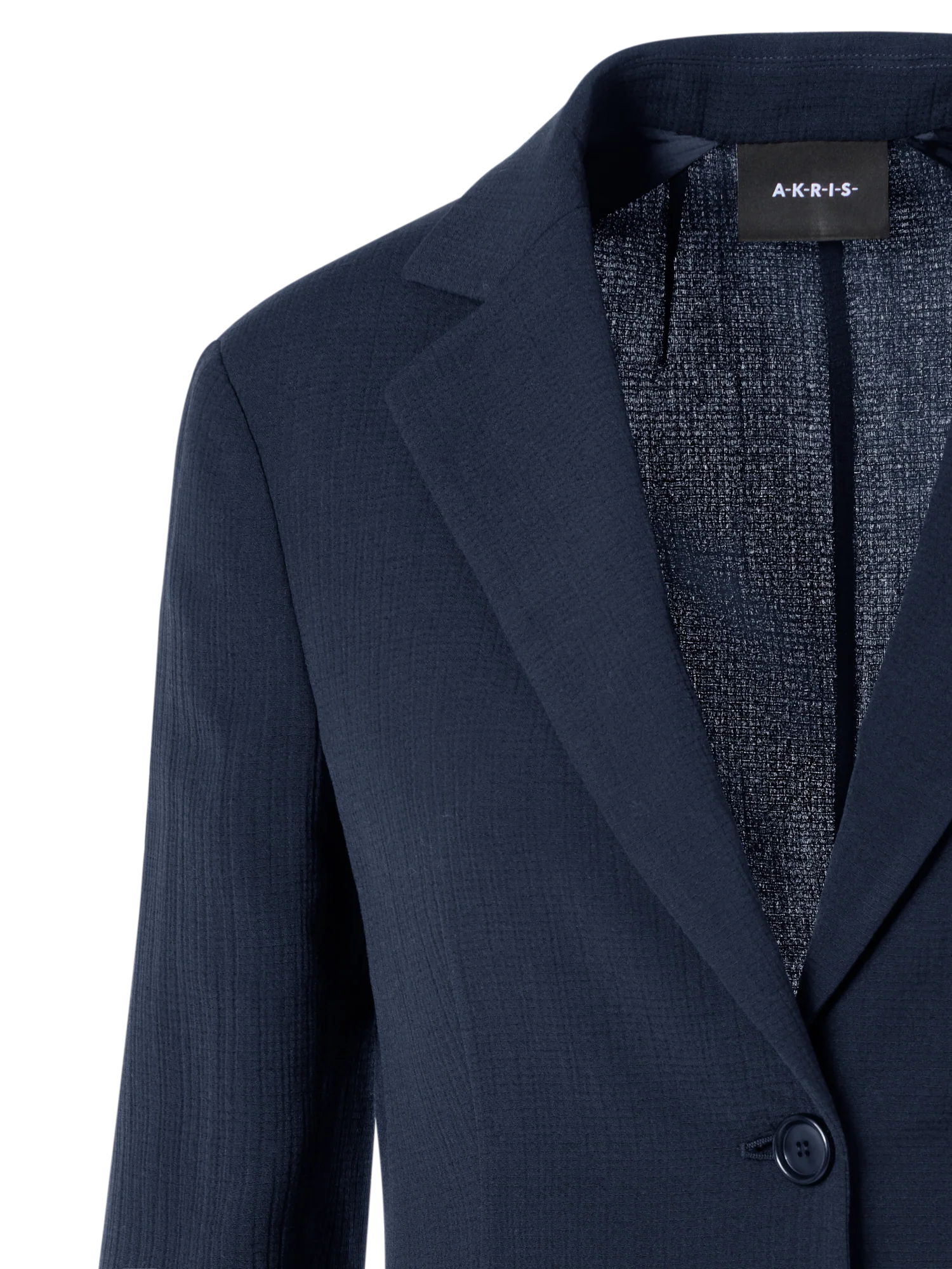 Lavino Jacket in Structured Cotton-Silk Double-Face - Image 2