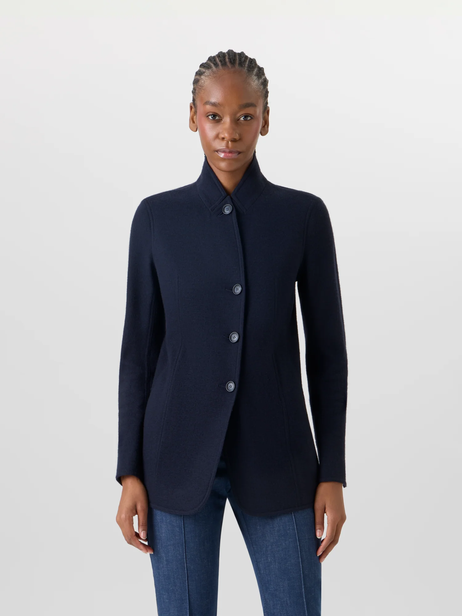 Liam Jacket in Cashmere-Jersey - Image 2