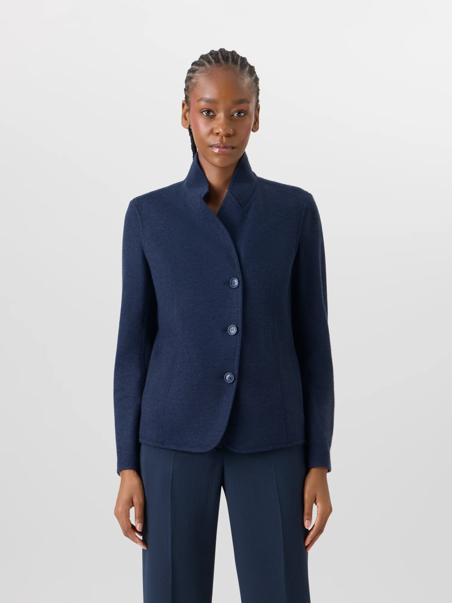 Lima Short Jacket in Cashmere-Jersey - Image 4
