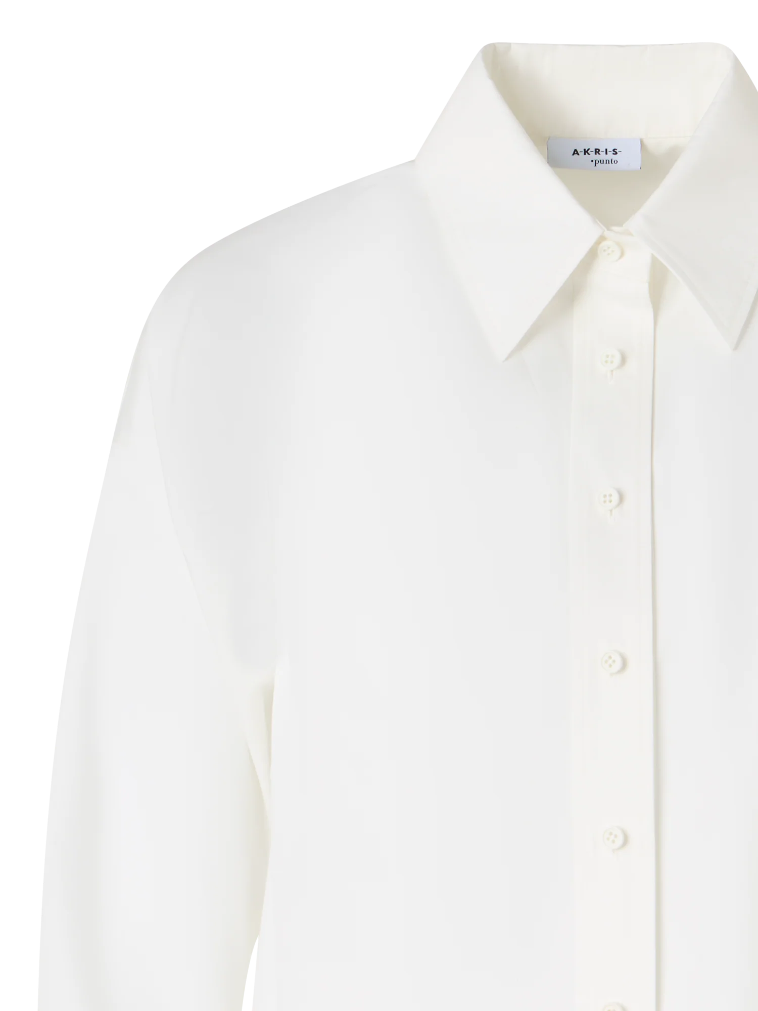 Long-Sleeve Cotton Poplin Shirt - Image 3