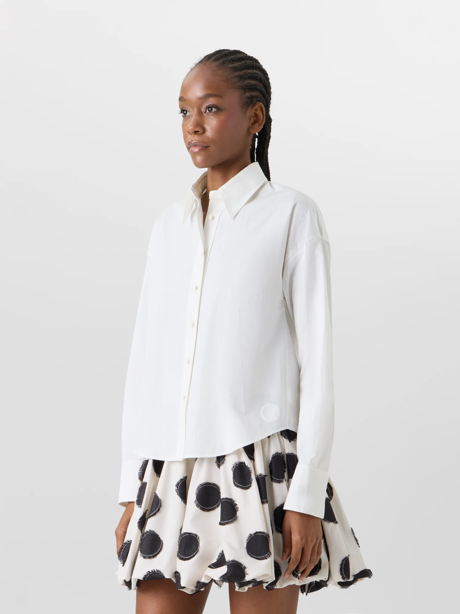 Long-Sleeve Cotton Poplin Shirt - Image 4