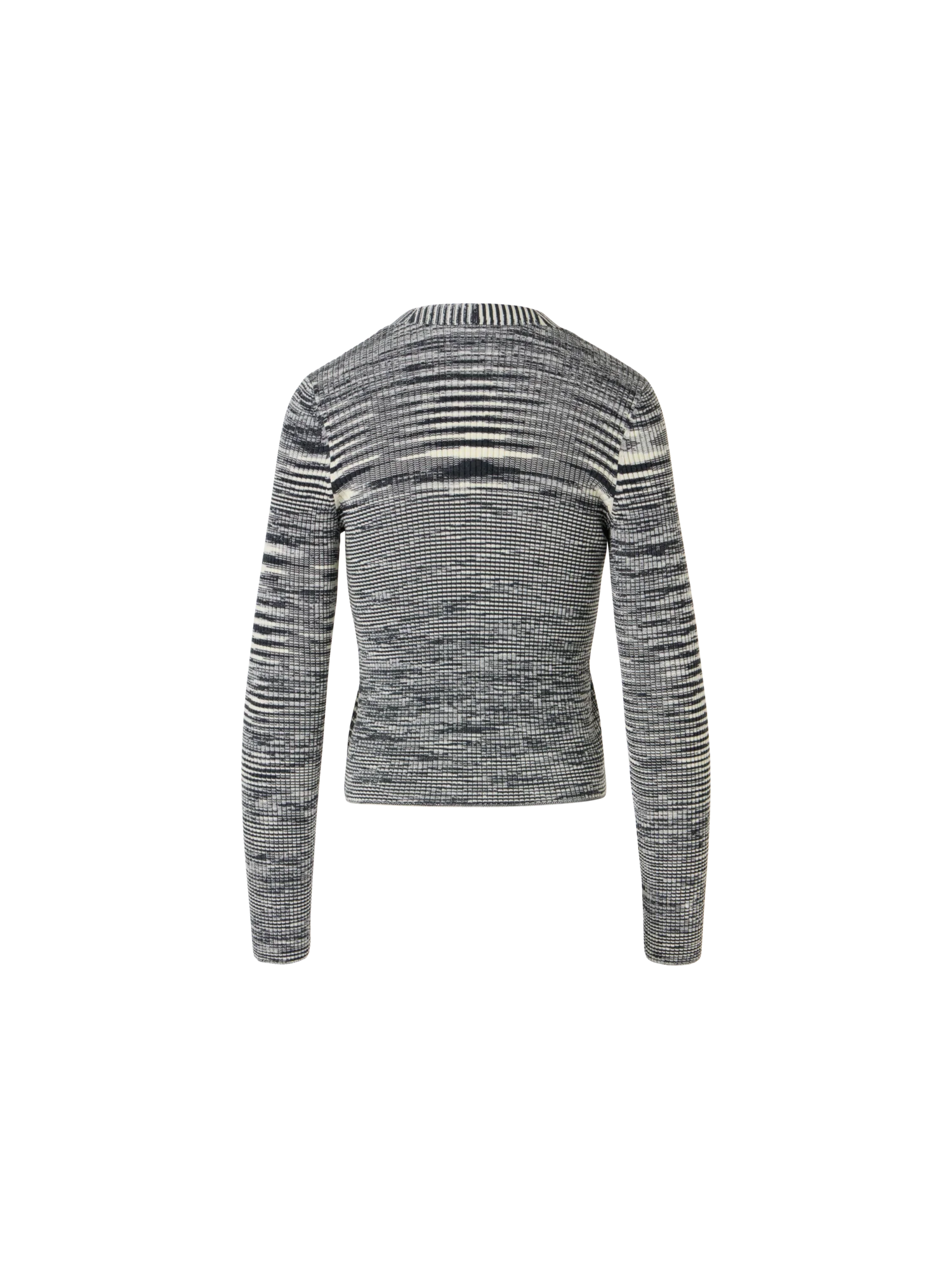 Long-Sleeve Merino Wool Knit Cardigan - Image 5