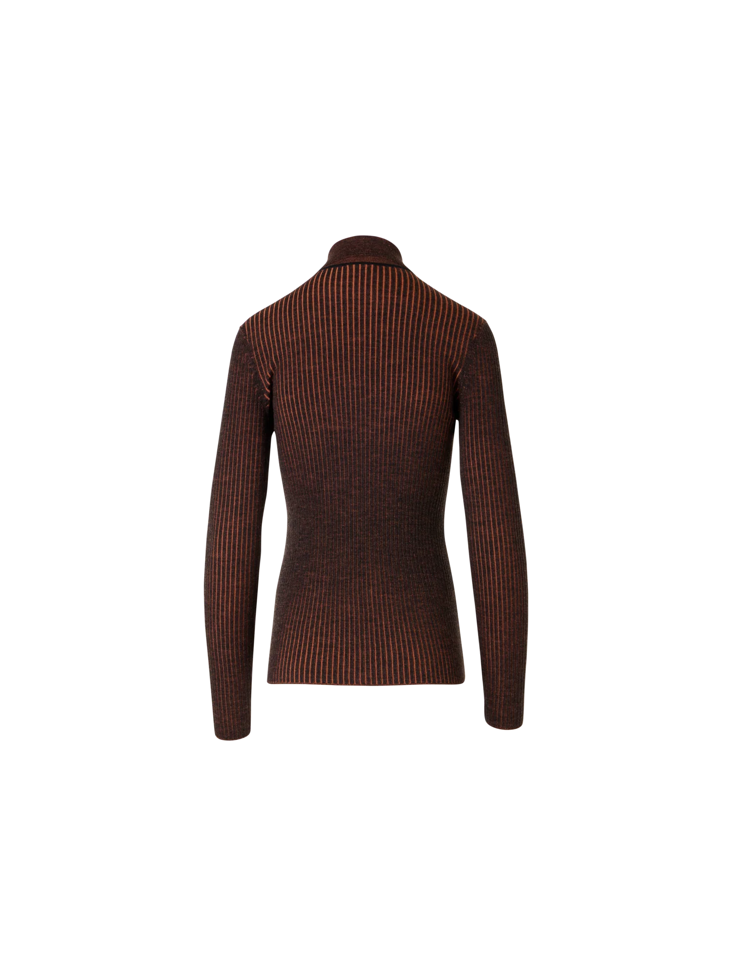 Long-Sleeve Merino Wool Knit Sweater - Image 5