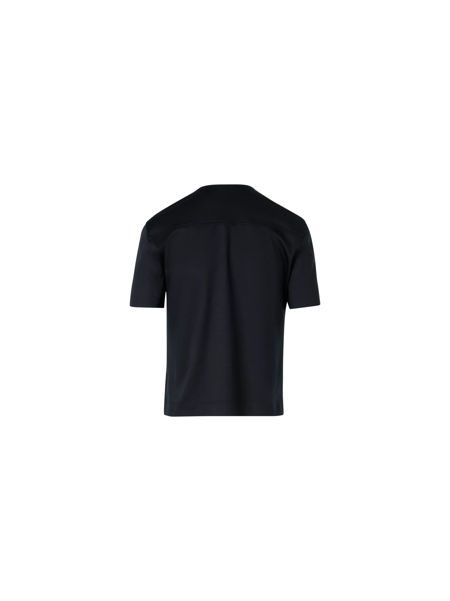 Short-Sleeve Cotton Jersey Blouse - Image 5