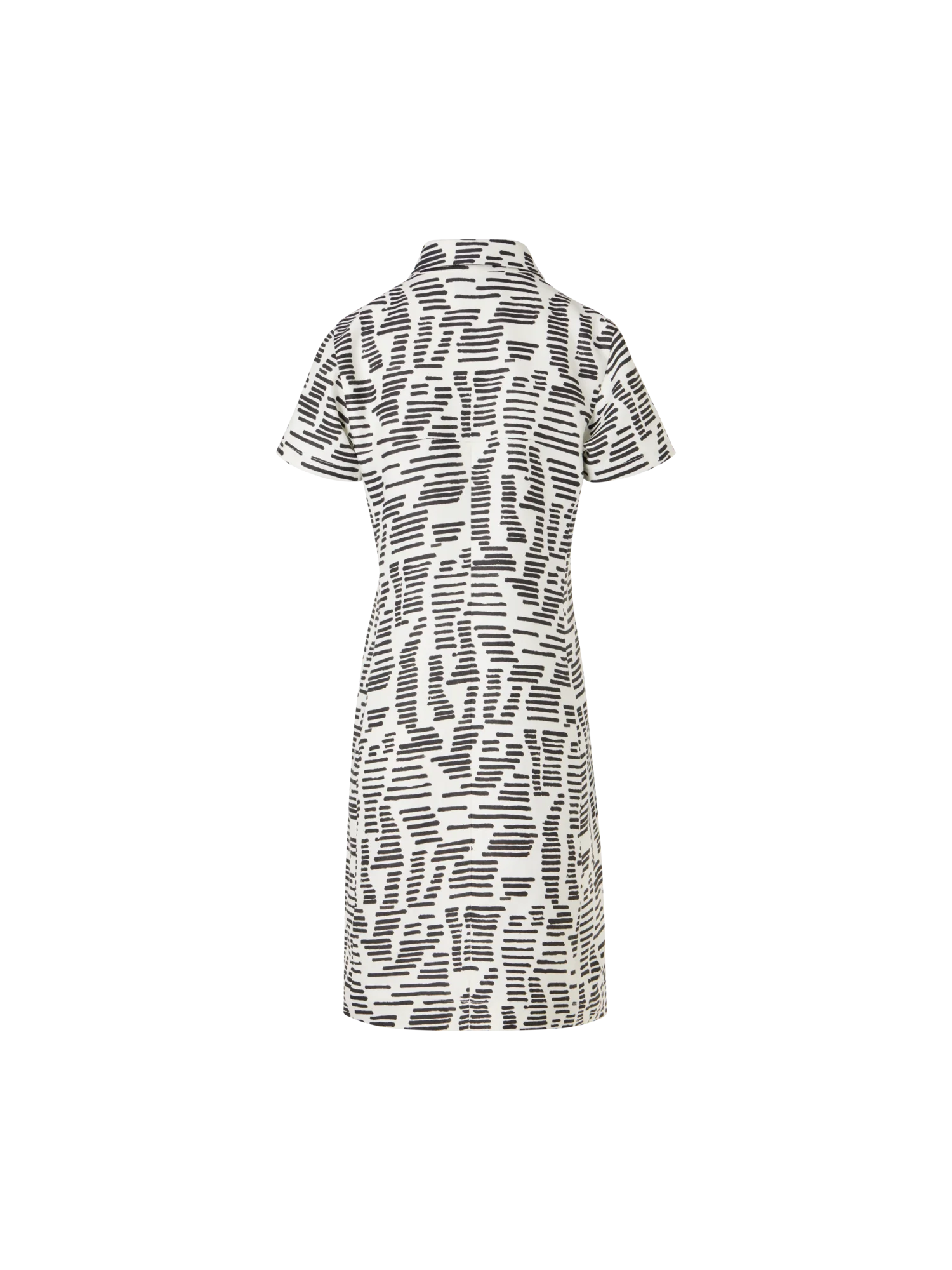 Short-Sleeve Dance Movements Polo Dress - Image 6