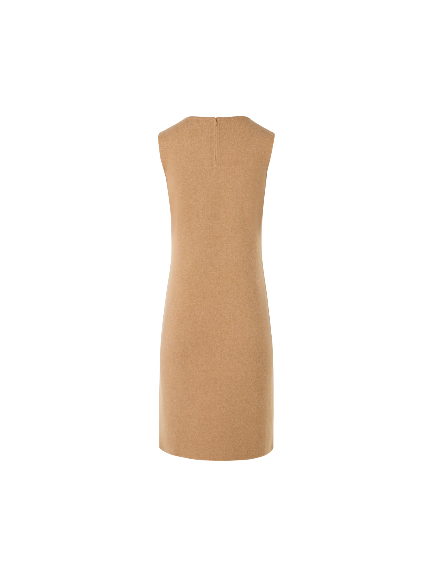 Sleeveless Cashmere Double-Face Knit Dress - Image 5