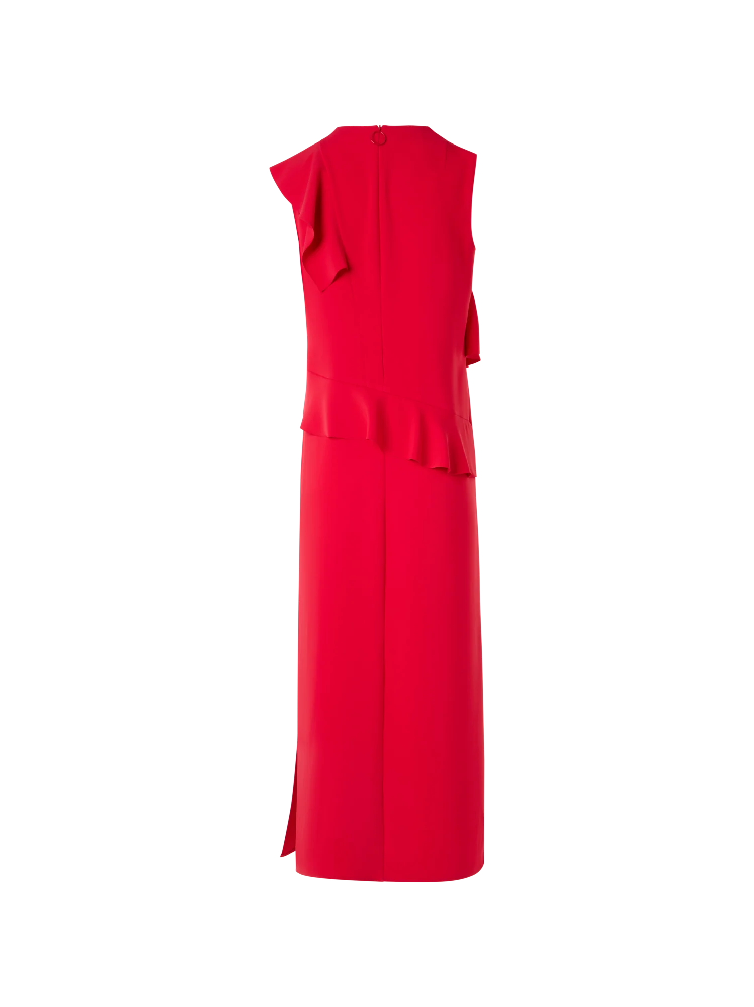 Sleeveless Lasercut-Crêpe Tunic Dress - Image 5