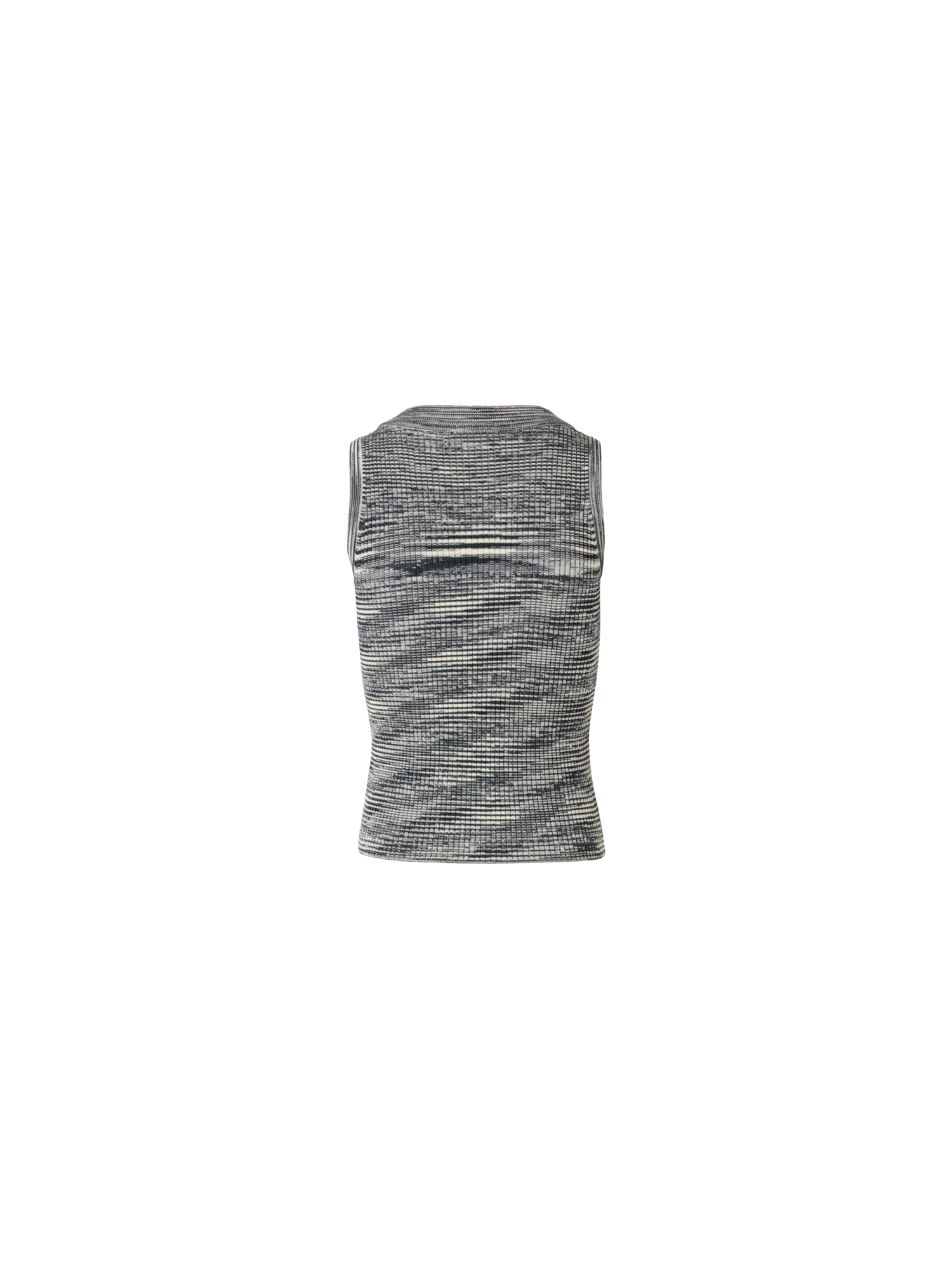 Sleeveless Merino Wool Knit Top - Image 5