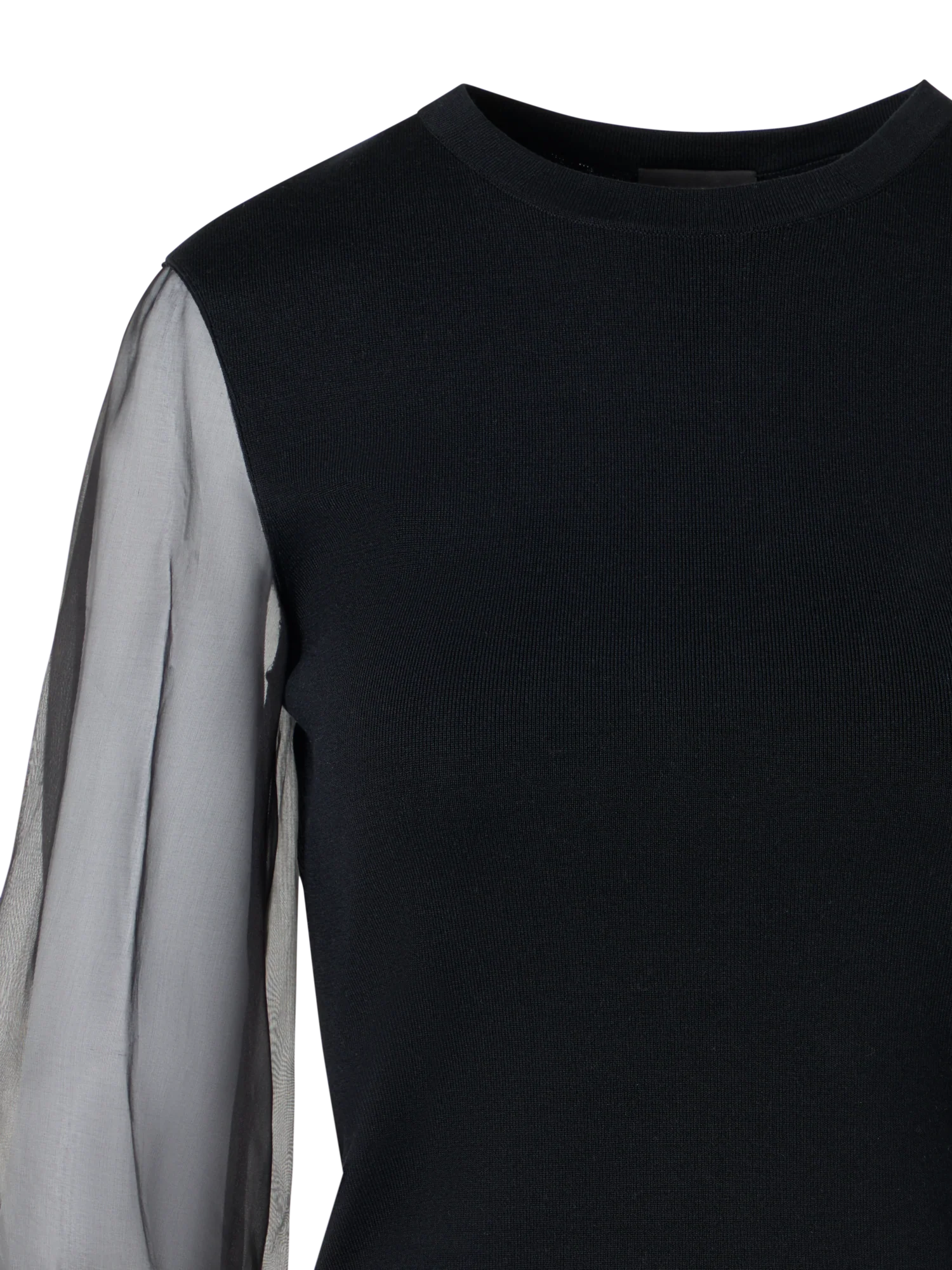 Stretch-Silk Knit Sweater - Image 2