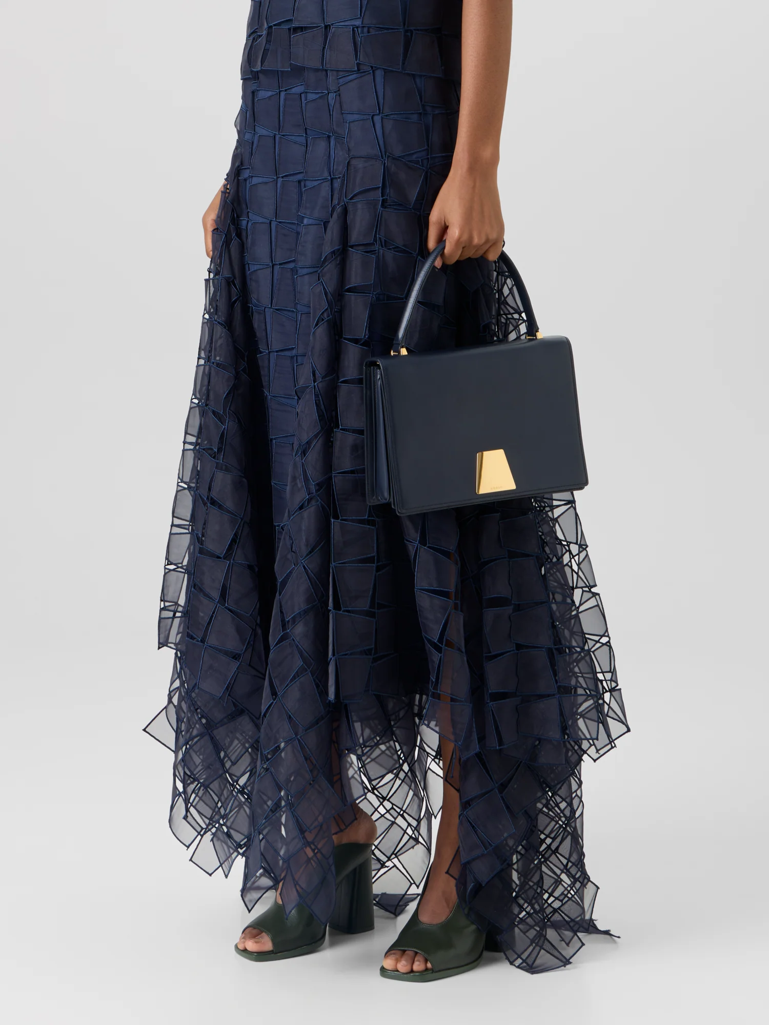 Trapezoid Organza Handkerchief Skirt - Image 4