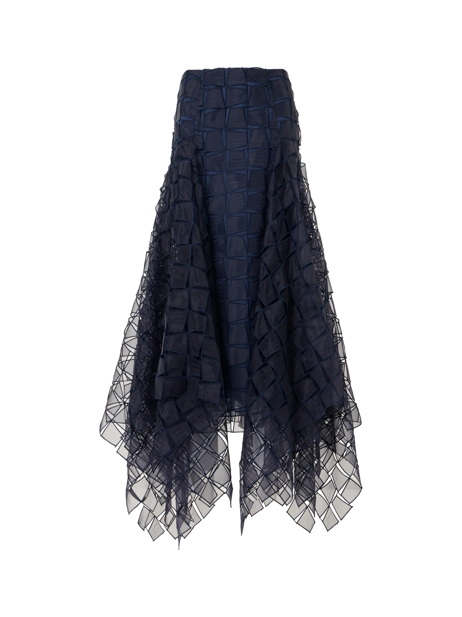 Trapezoid Organza Handkerchief Skirt - Image 5