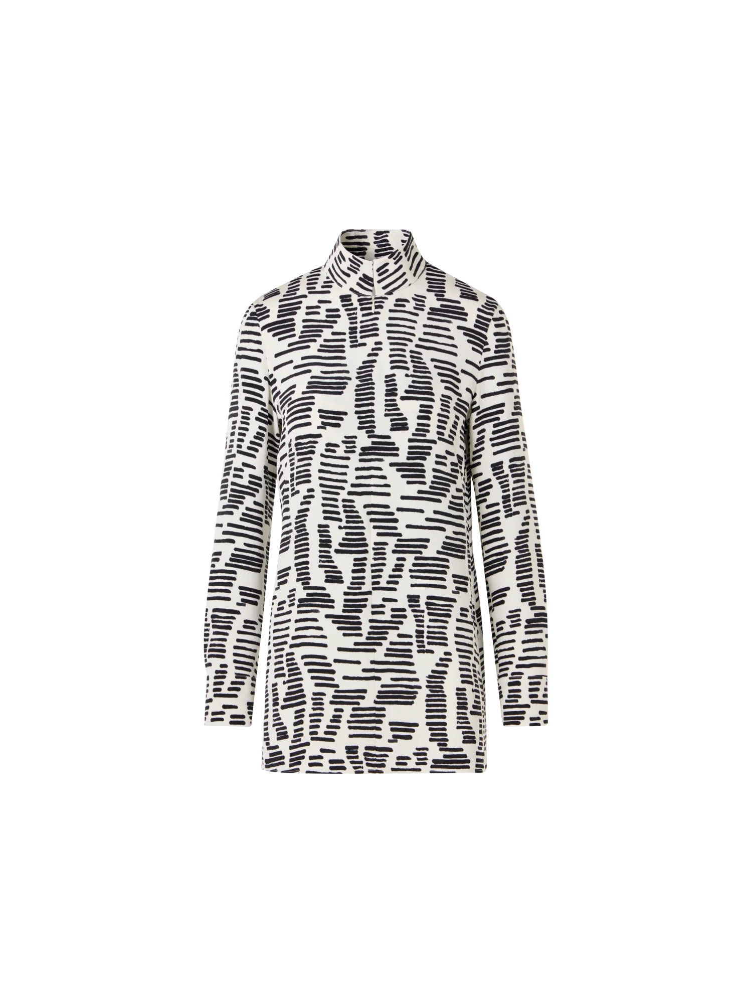 Long-Sleeve Dance Movement Tunic Blouse