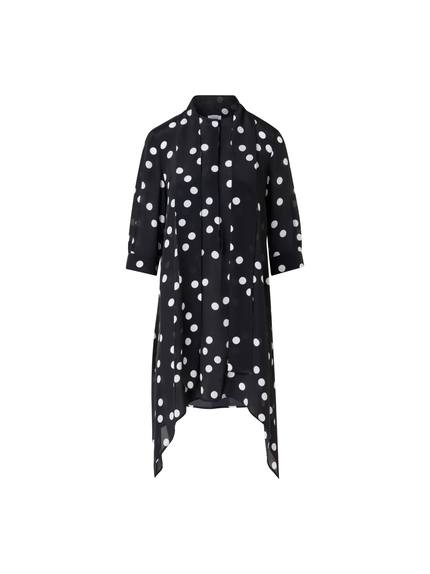 Viscose-Silk Crêpe Blouse