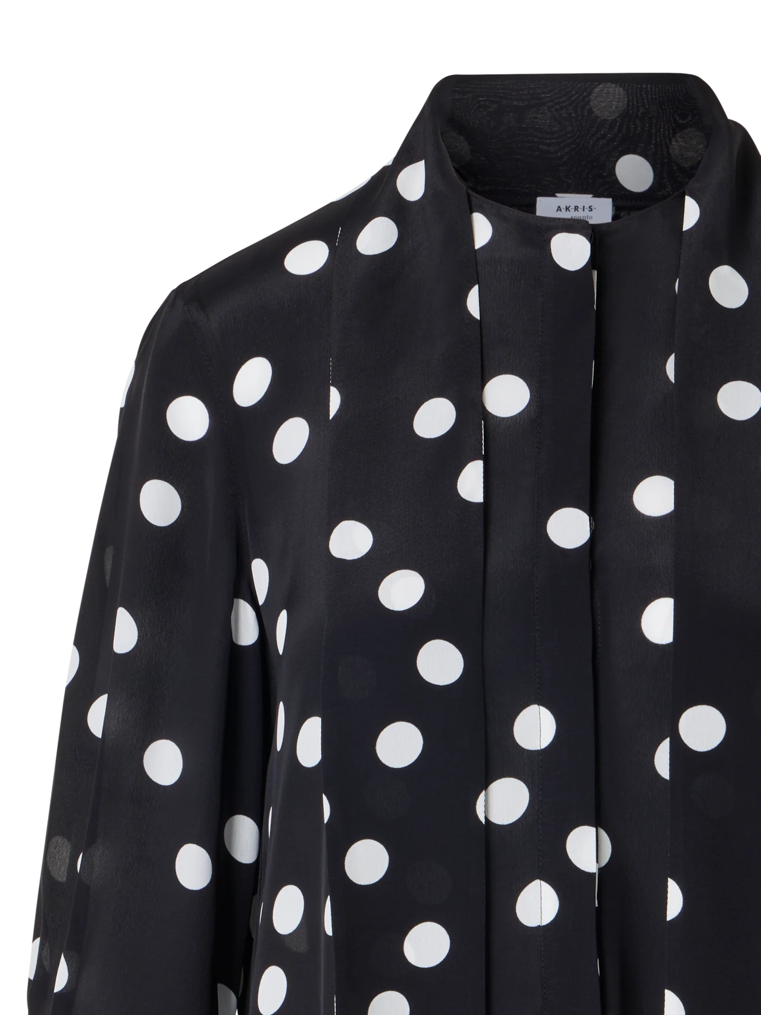 Viscose-Silk Crêpe Blouse - Image 2