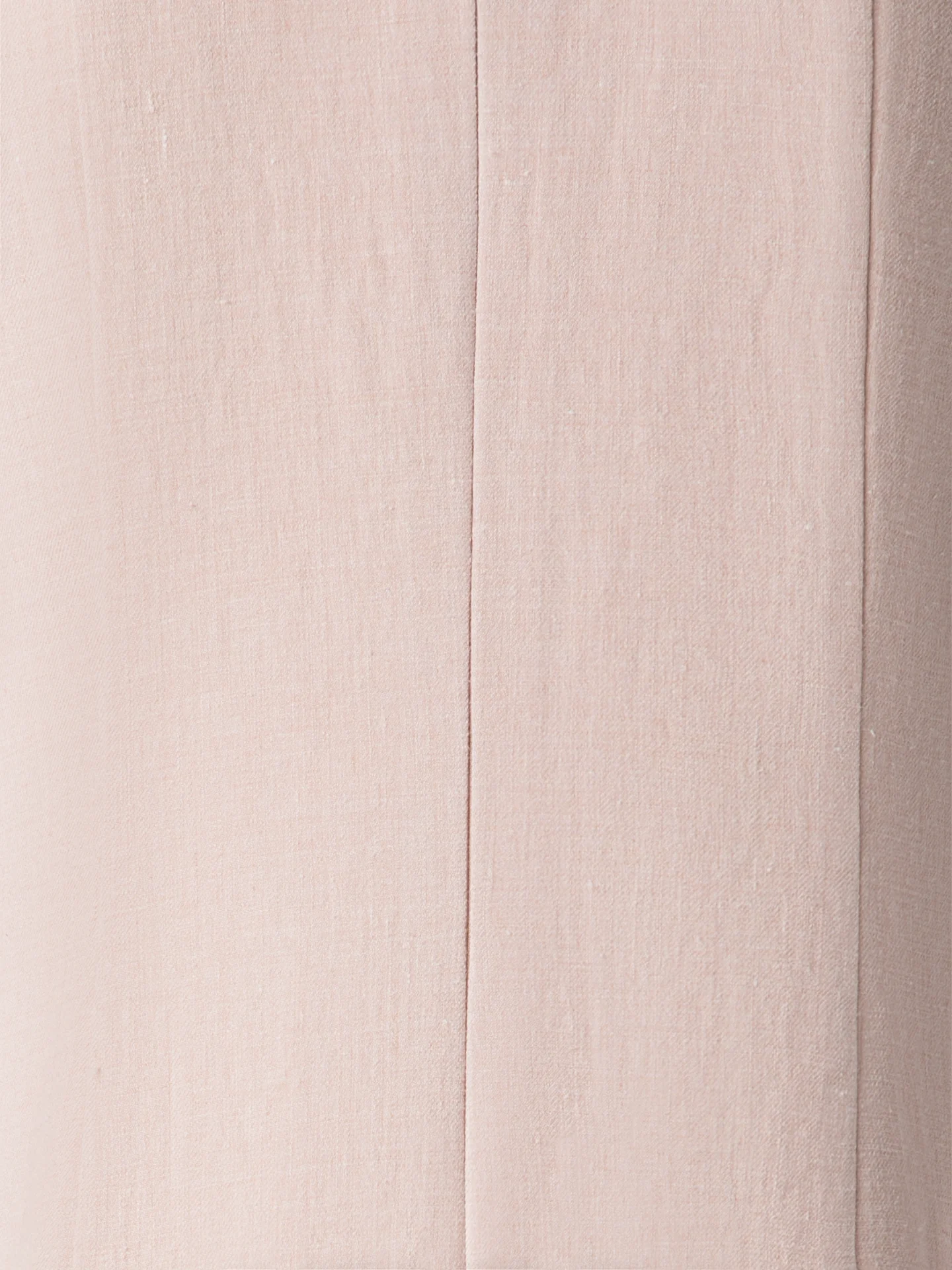 Pleated Midi Dress in a Linen Wool Blend - Image 6