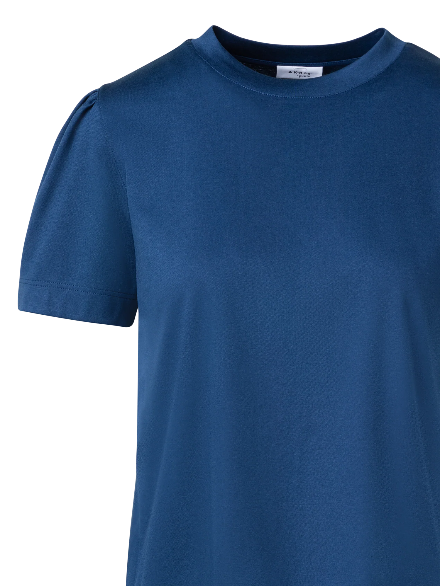 Puff Sleeves T-Shirt in Cotton Jersey - Image 2