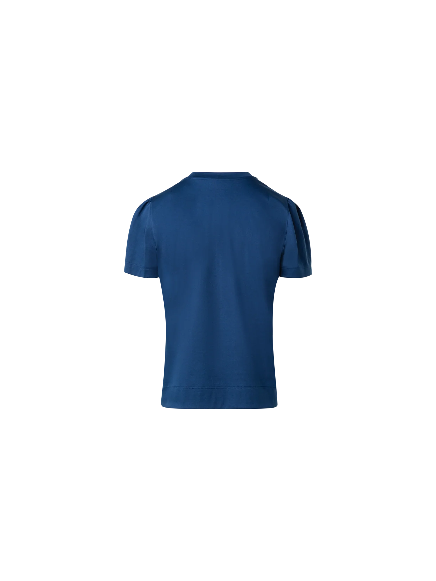 Puff Sleeves T-Shirt in Cotton Jersey - Image 3