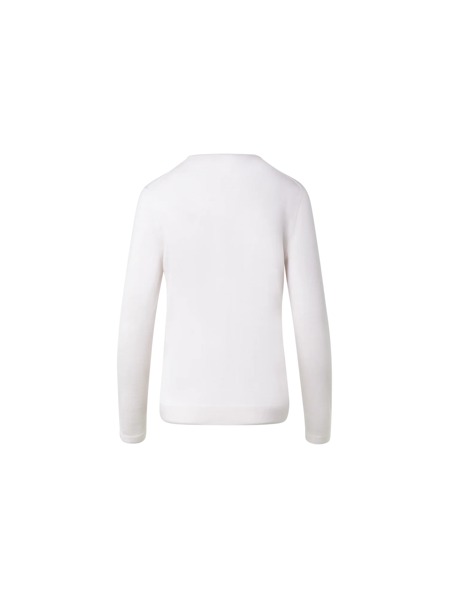 Seamless Cashmere Silk Knit Sweater - Image 3
