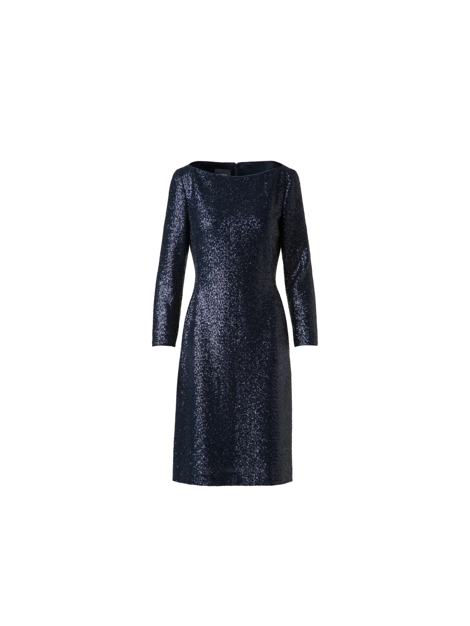 Sequined Sheath Dress in A-Line
