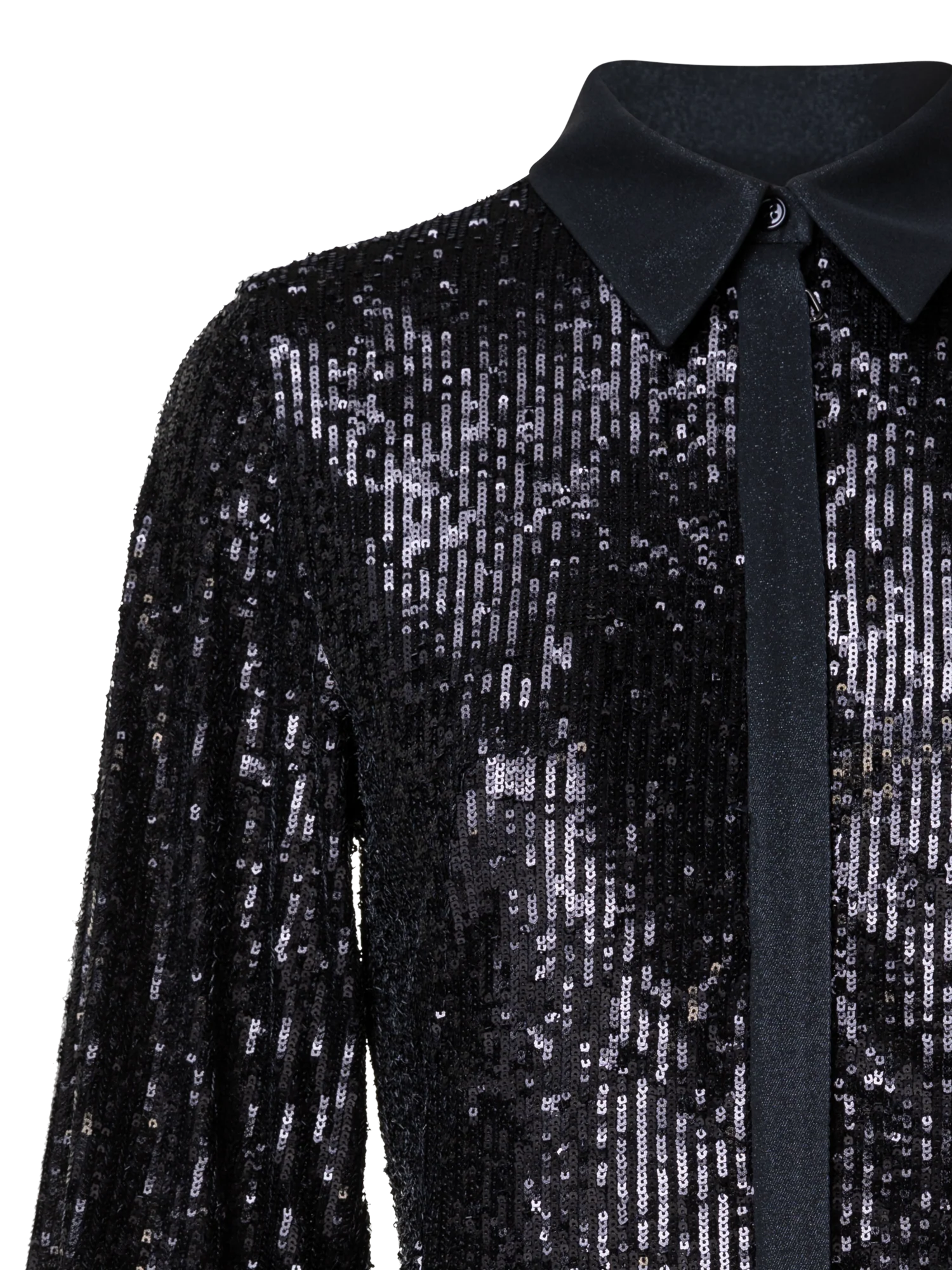 Sequins Shirt Dress - Image 2