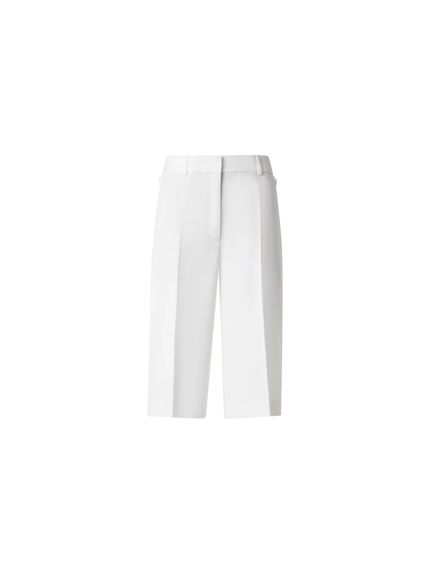 Shantung Silk Bermuda Shorts