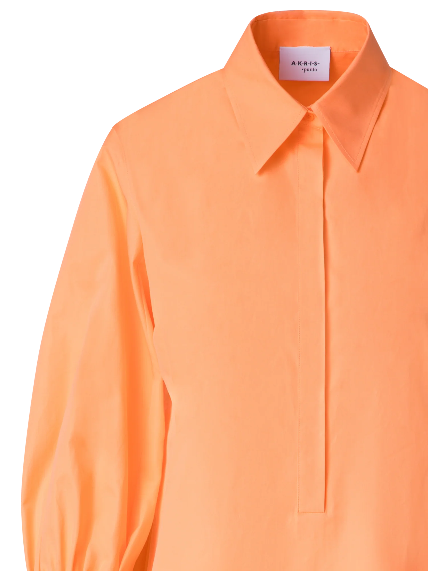 Shirt Dress in Cotton Poplin - Image 4