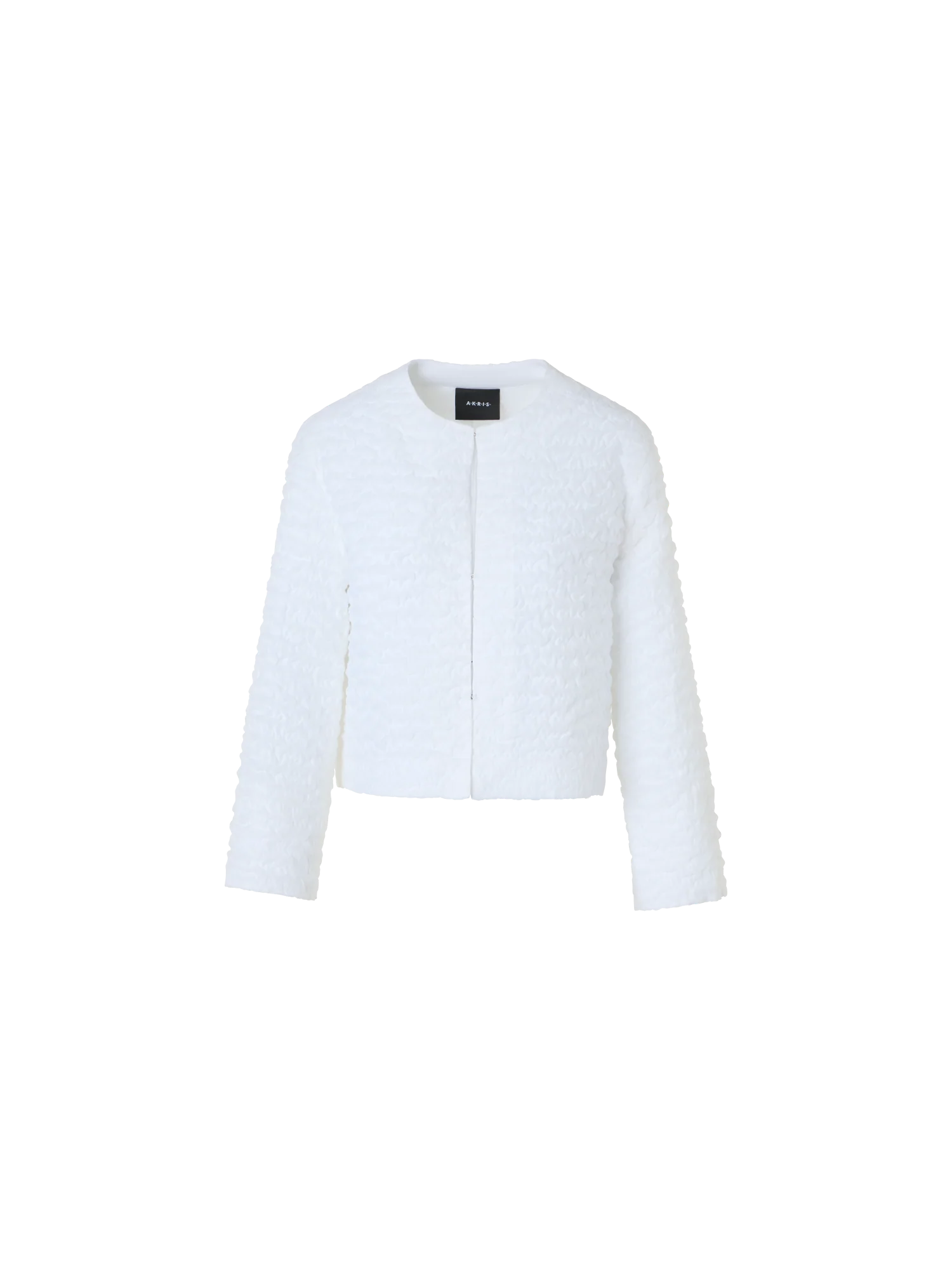 Short Jacket in 3D Bubble Organza