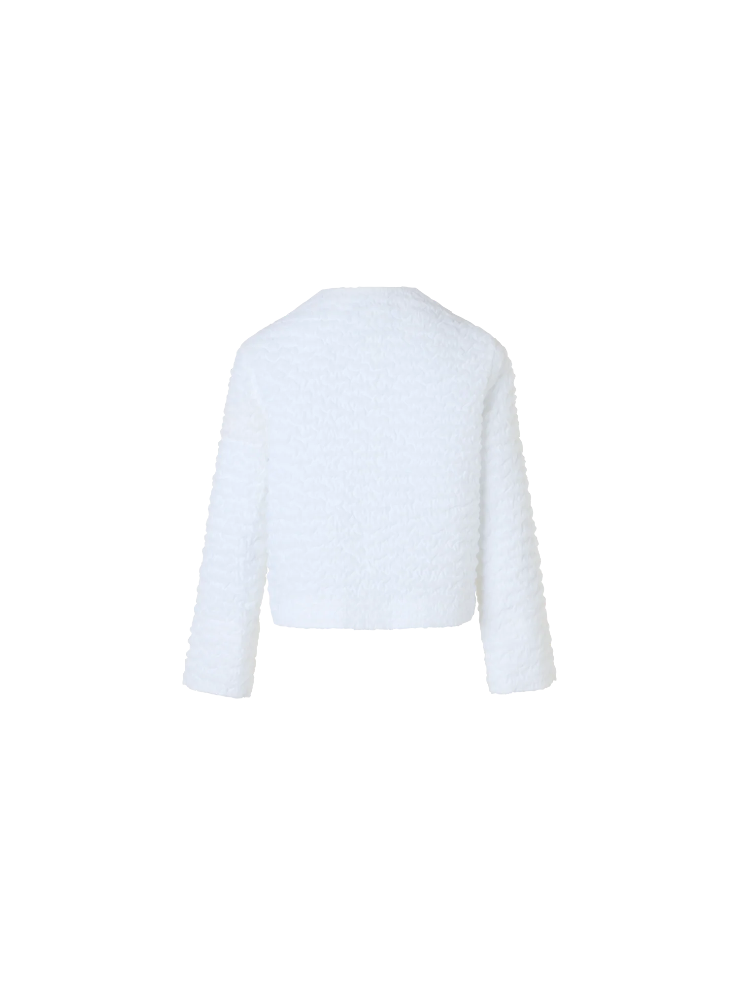 Short Jacket in 3D Bubble Organza - Image 4