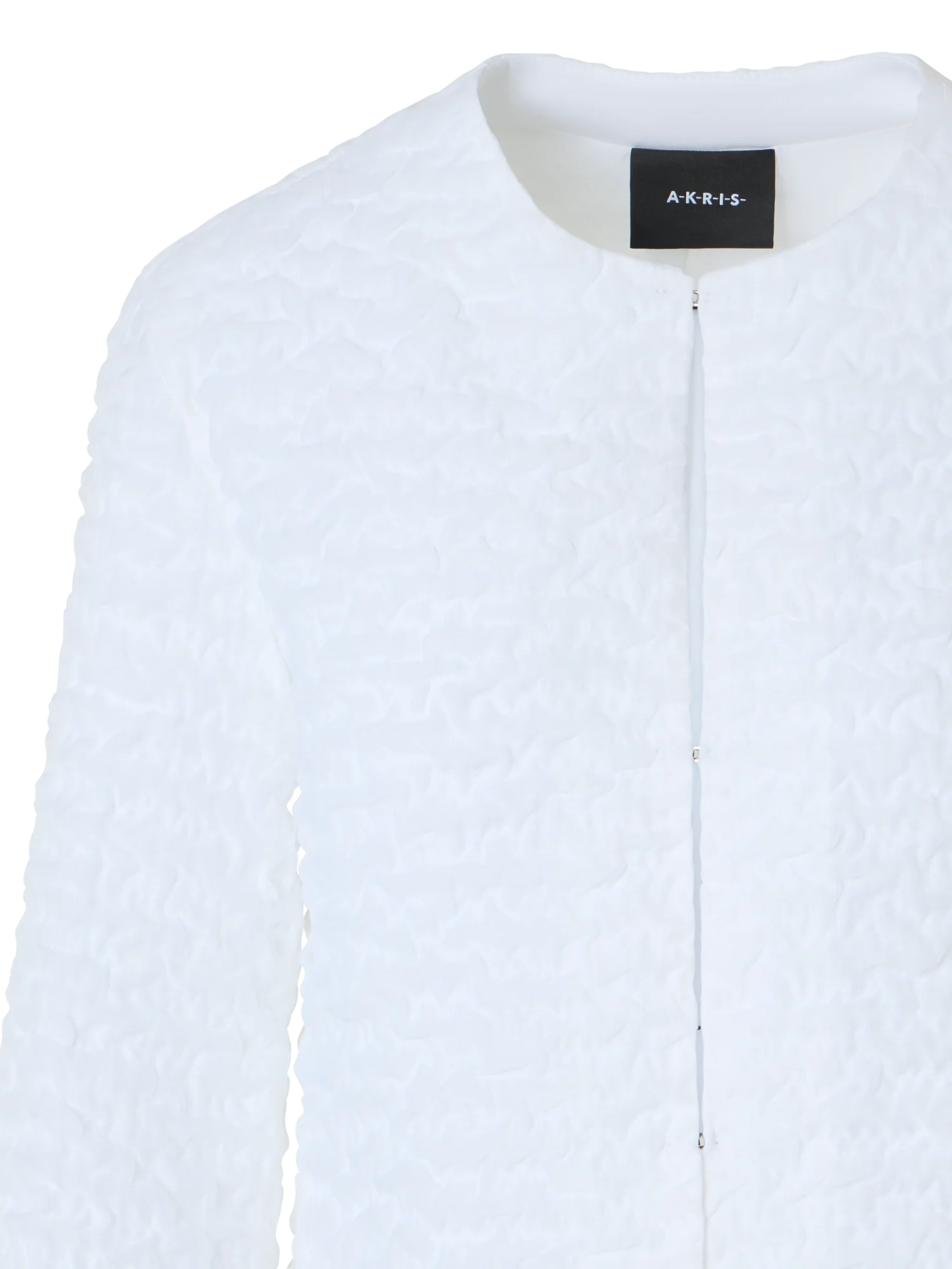Short Jacket in 3D Bubble Organza - Image 5