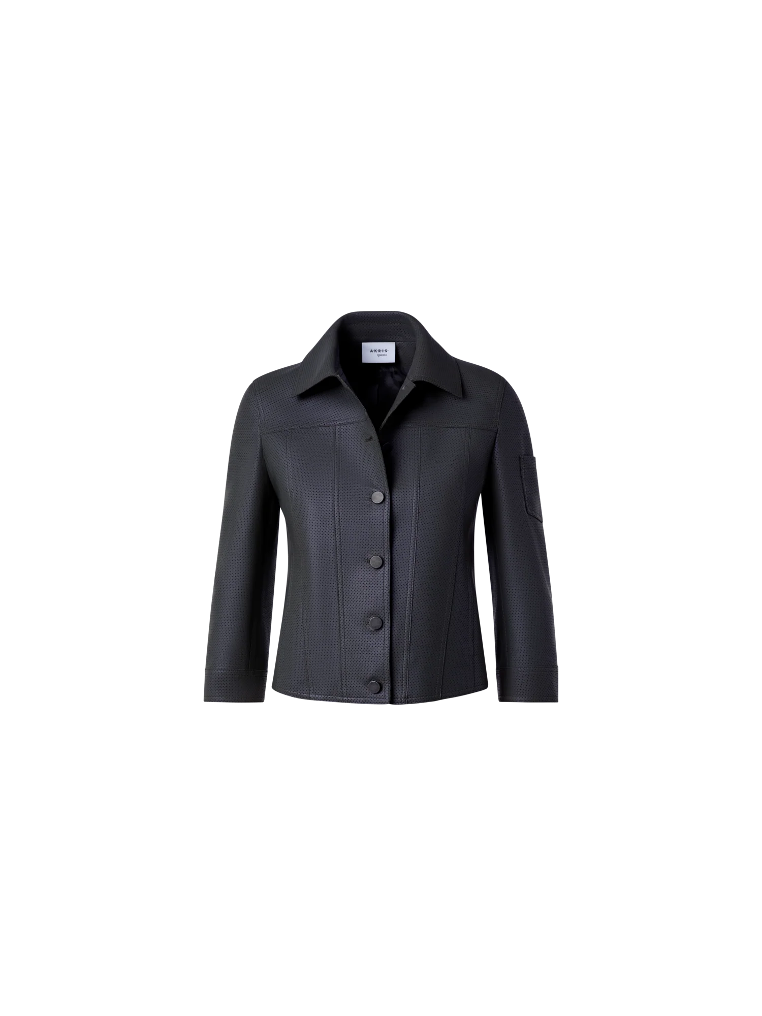 Short Nappa Leather Jacket