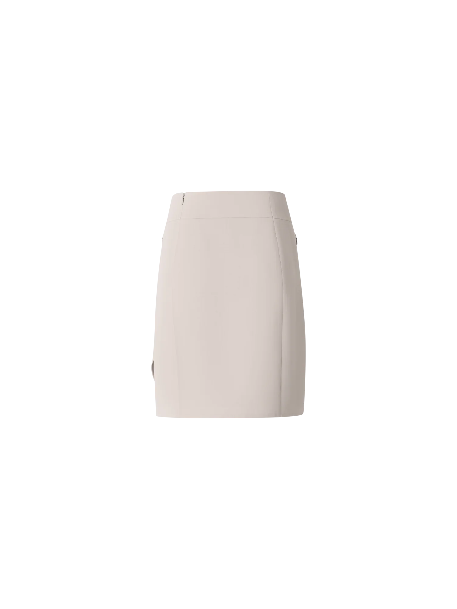 Short Skirt in Cotton Double-Face