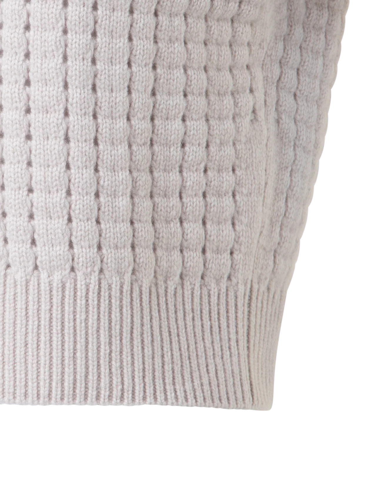 Short Sleeve Cashmere Knit Cardigan - Image 2