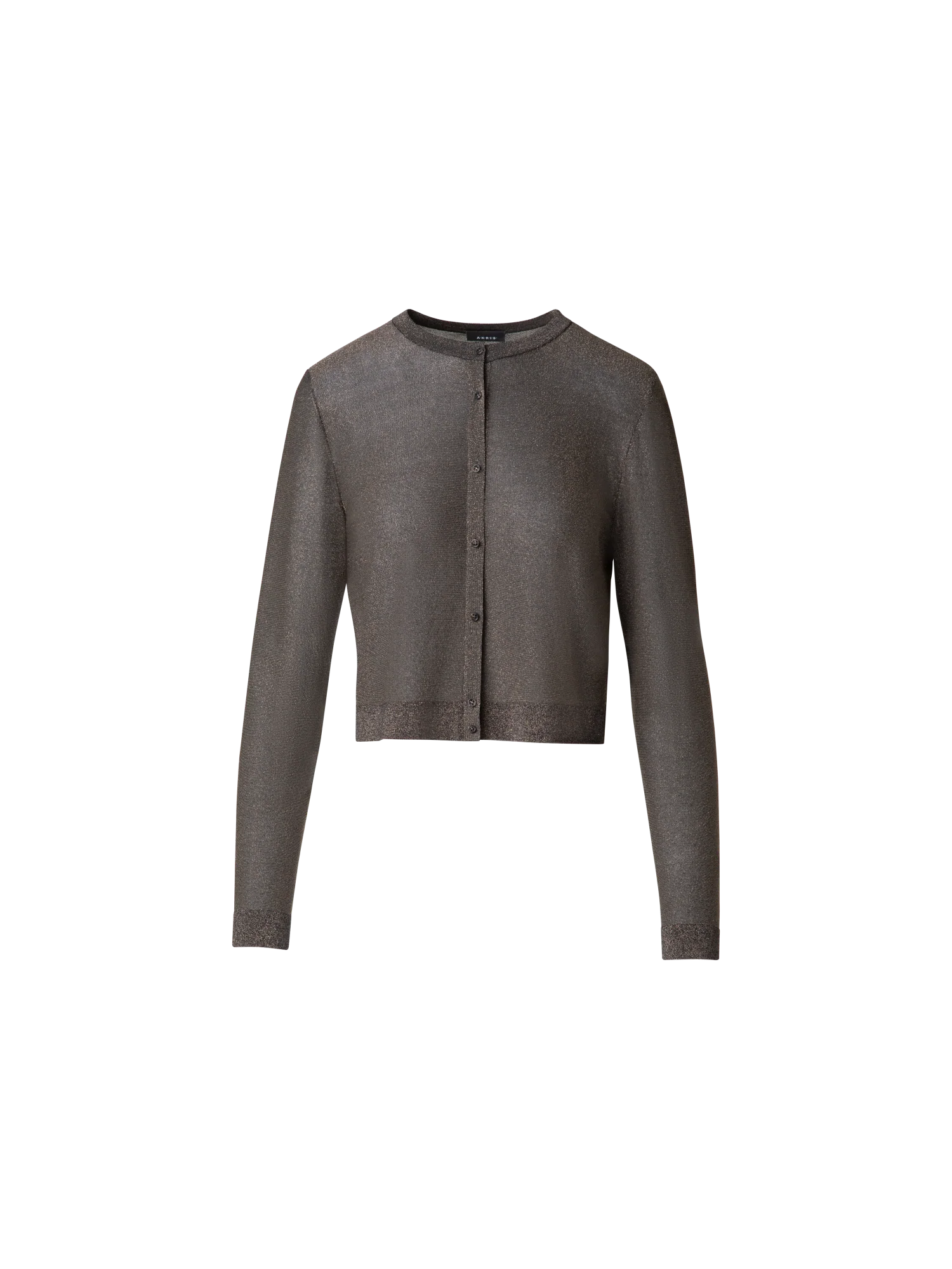 Silk Cardigan with Golden Lurex