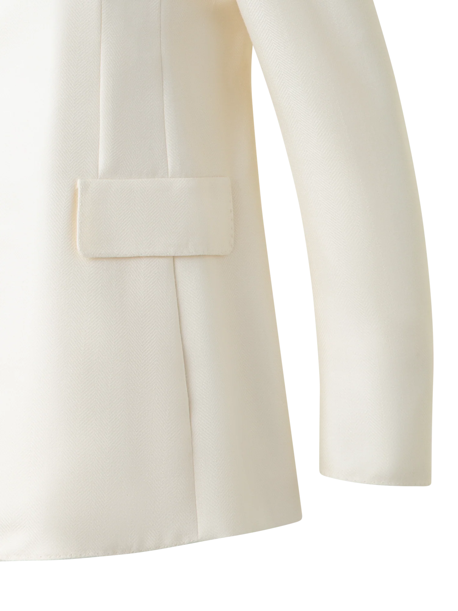 Single Breasted Cashmere Blazer - Image 2
