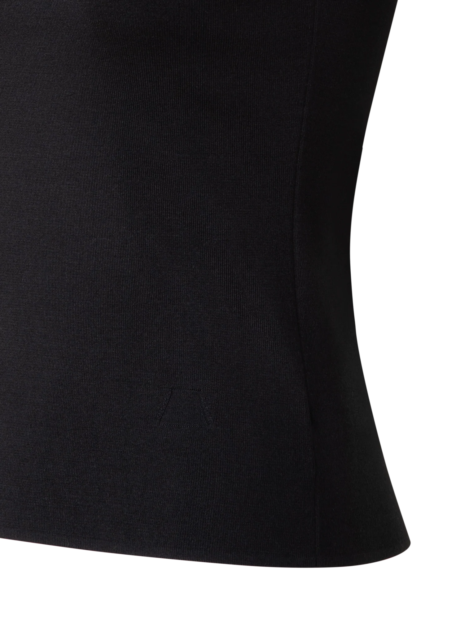 Sleeveless Knit Top in Silk Stretch - Image 3
