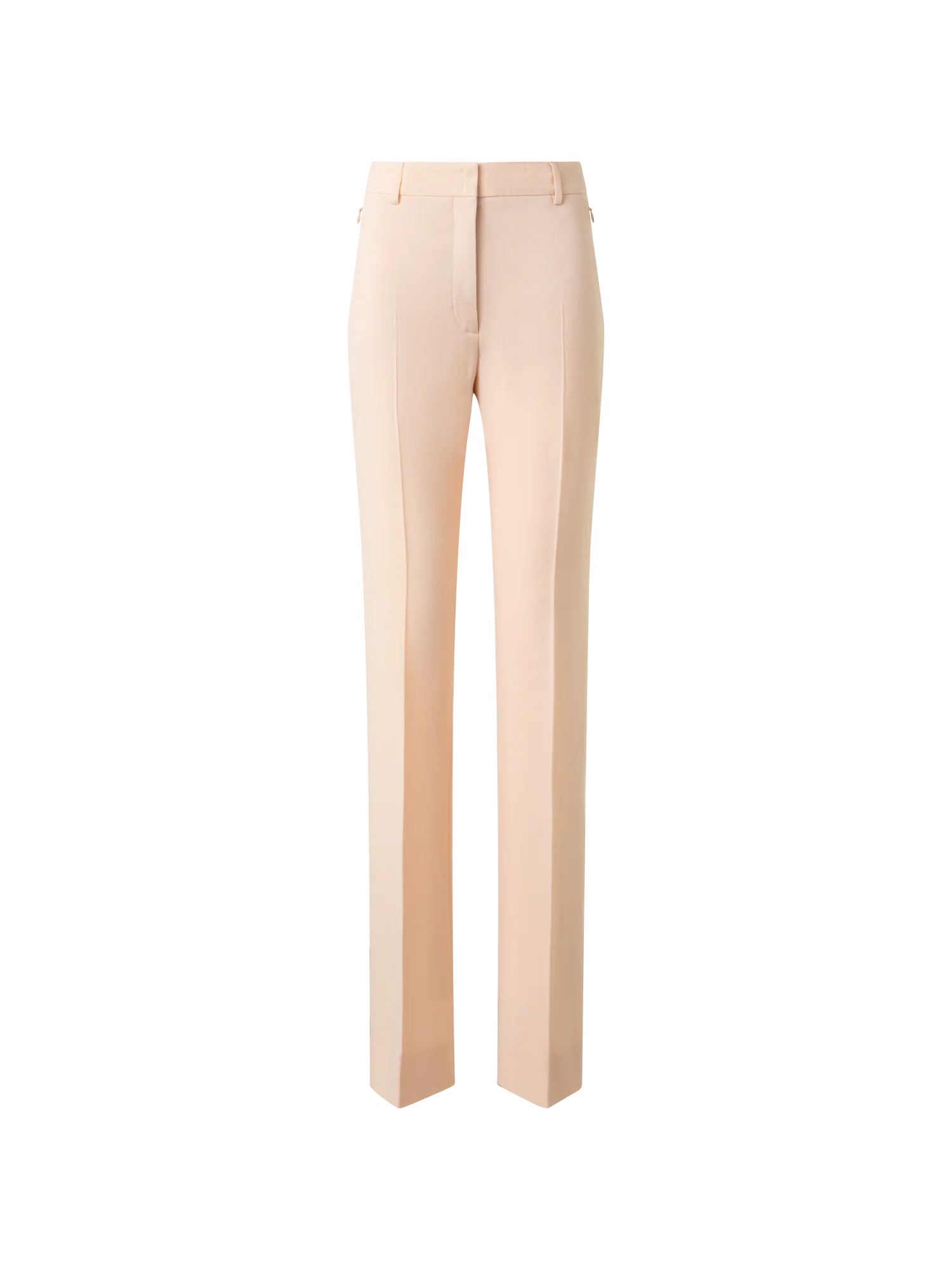Slight Bootcut Wool Double-Face Pants