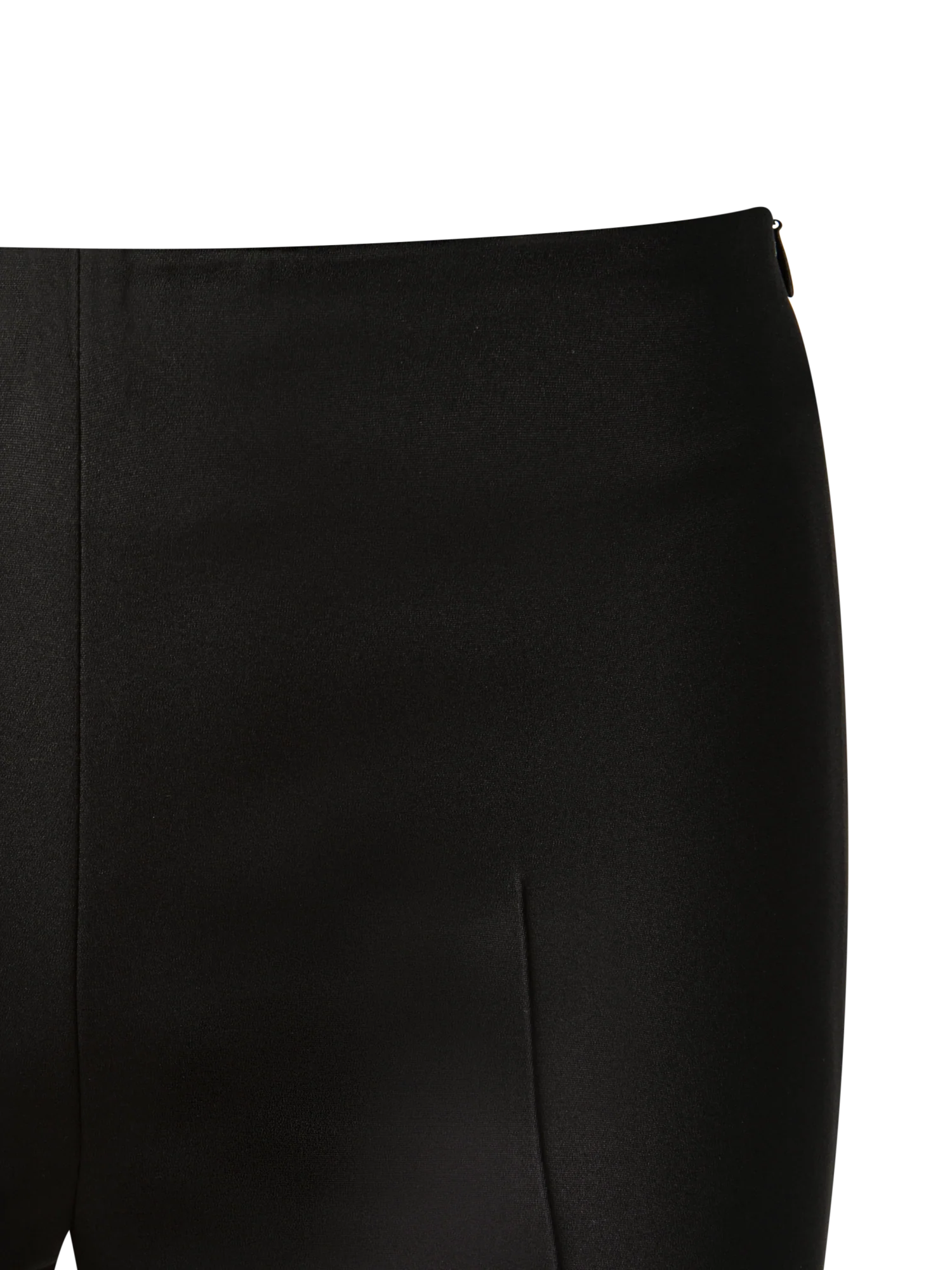 Slim Silk Stretch Crêpe Pants - Image 2