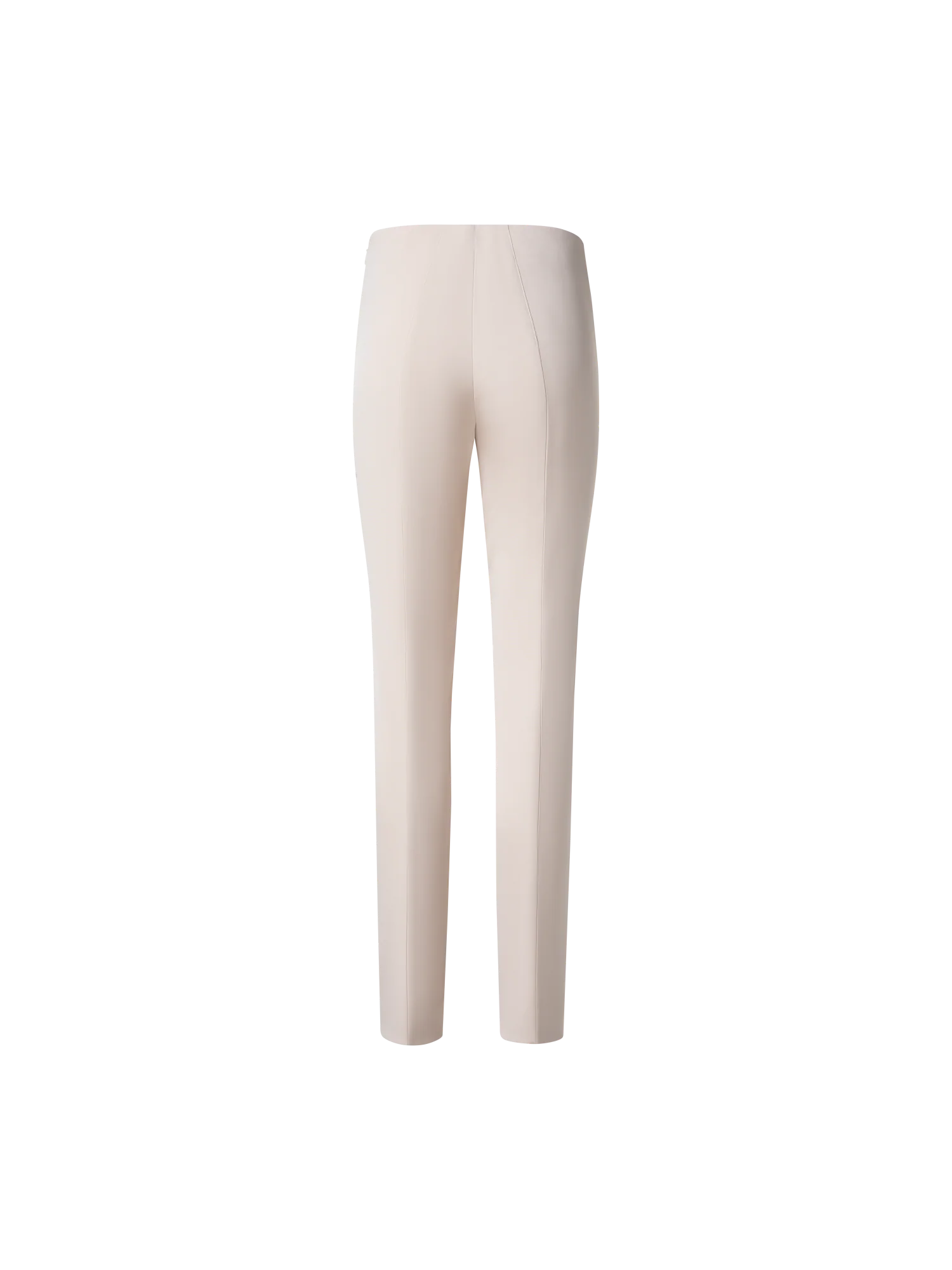 Slim Silk Pants with Stretch - Image 3