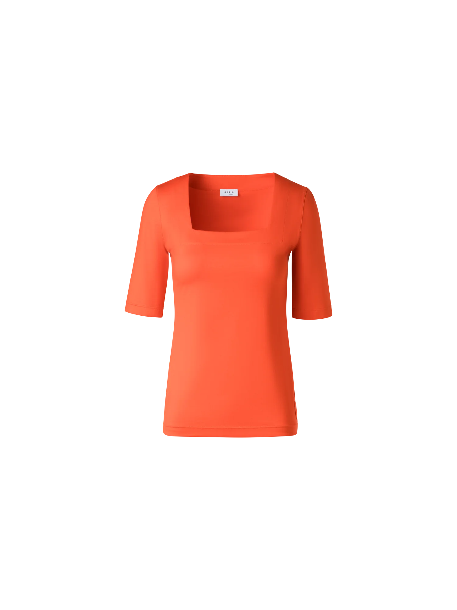 Square Neck T-Shirt in Modal