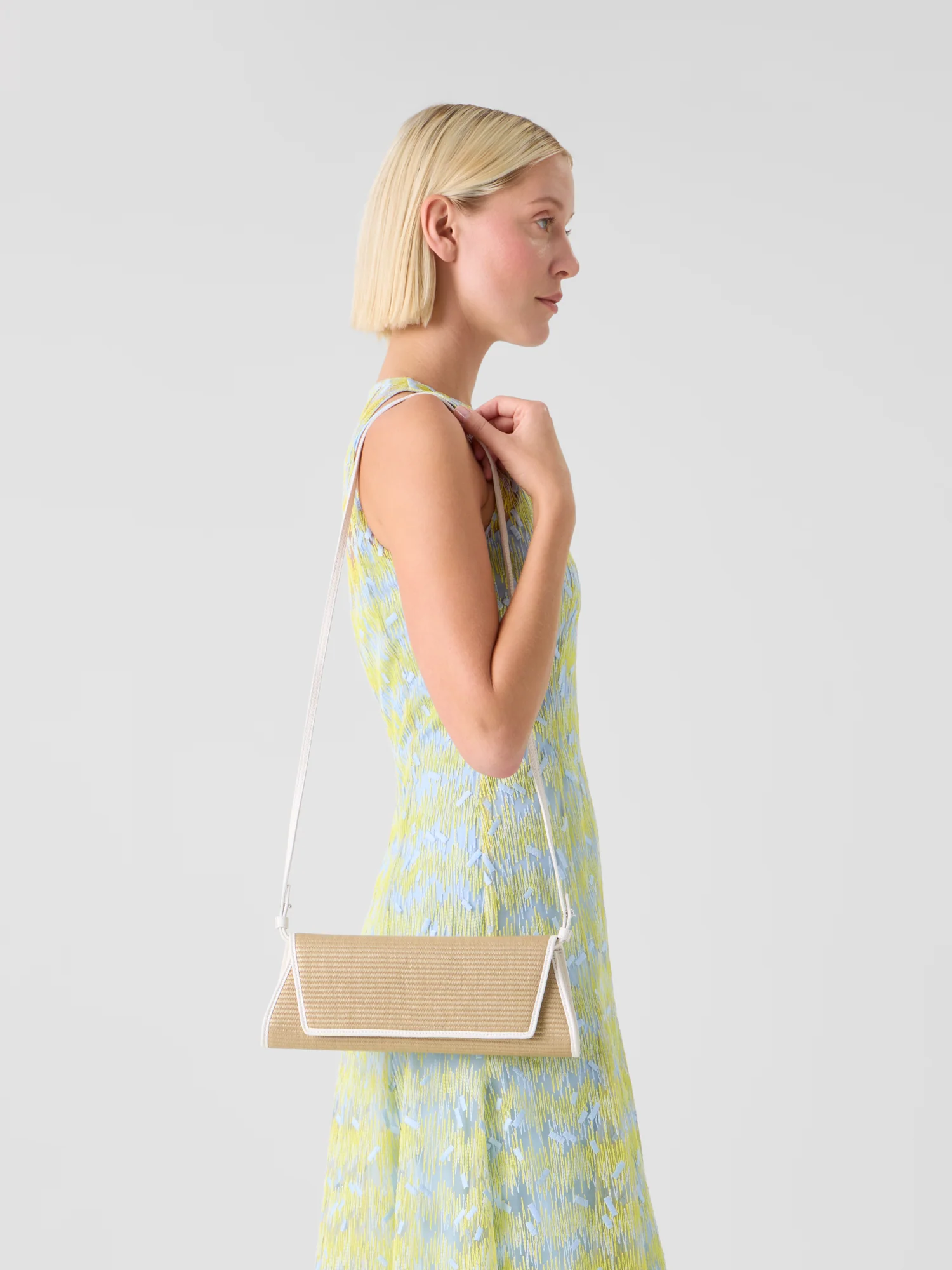 Anouk Small Trapezoid Clutch - Image 7
