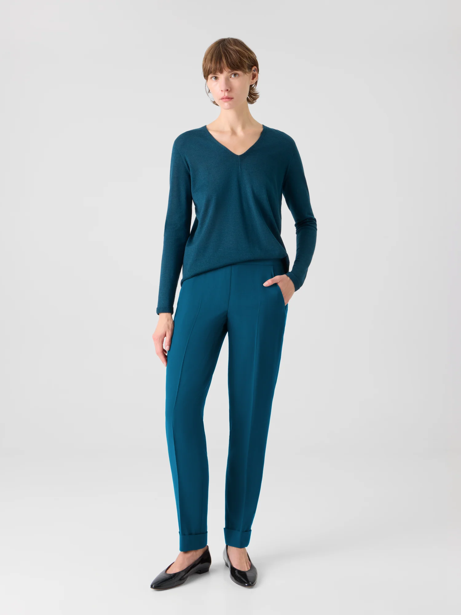 Chris Tapered Pants with Elastic Waist - Image 2