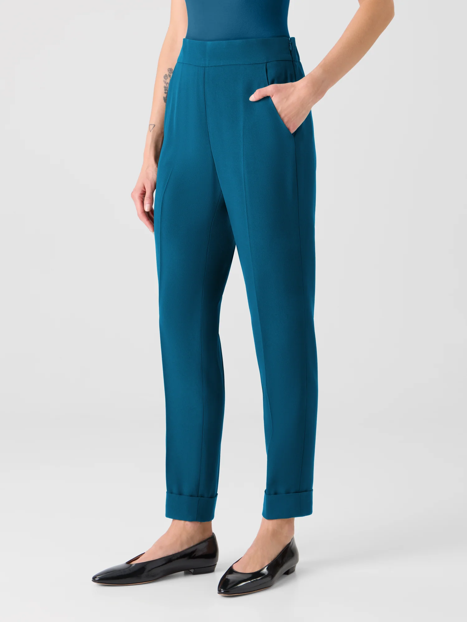 Chris Tapered Pants with Elastic Waist - Image 4