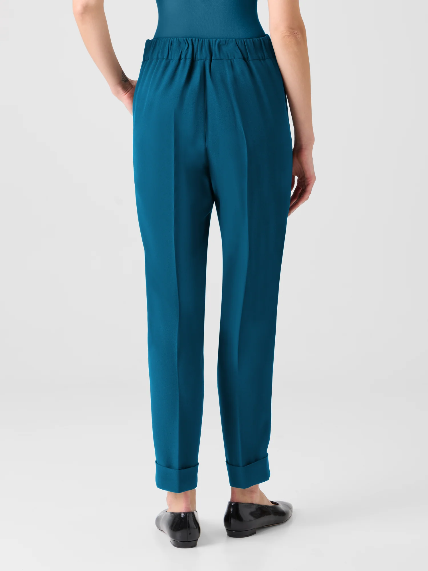 Chris Tapered Pants with Elastic Waist - Image 6